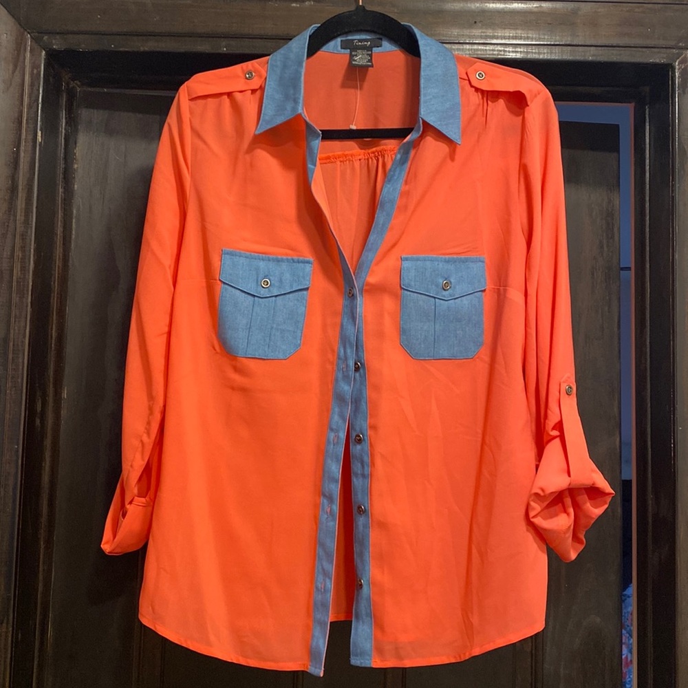 Sheer blouse- Brand new/never worn